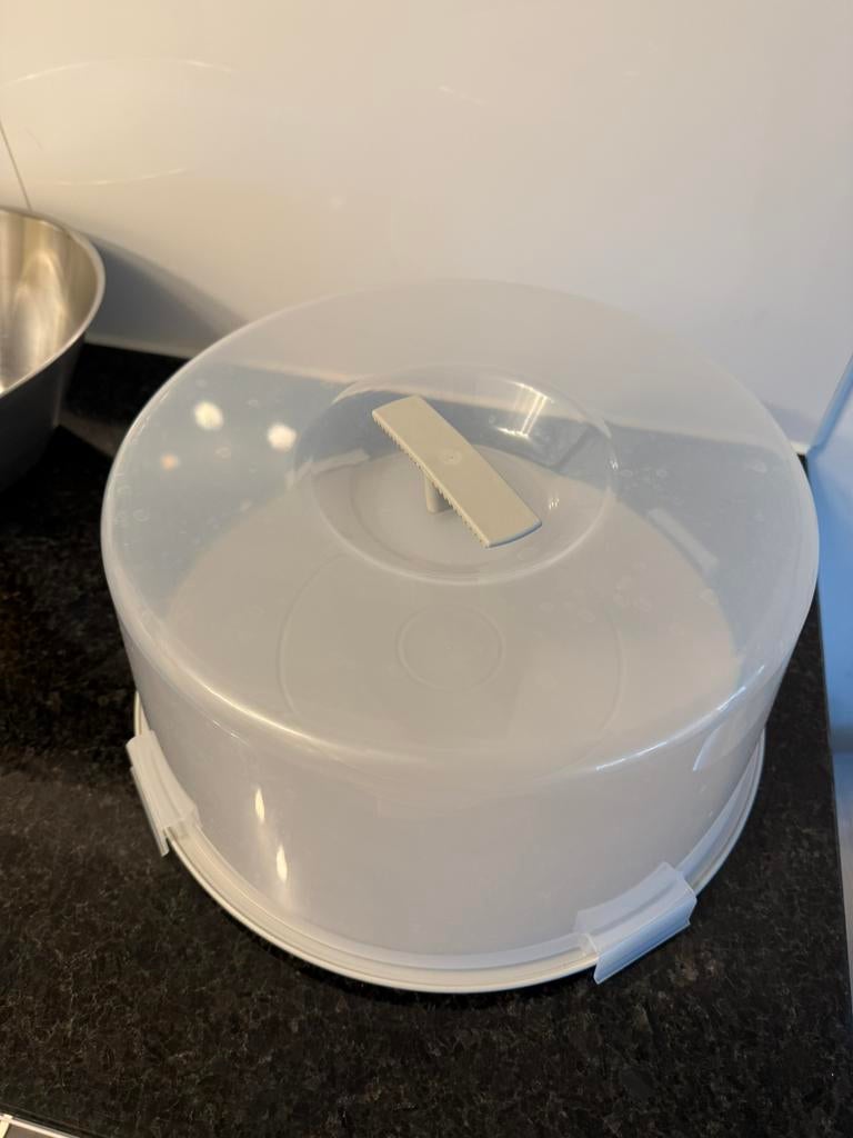 Cake carrier, 36 cm, Huis en Inrichting, Ophalen of Verzenden, Zo goed als nieuw, Overige typen