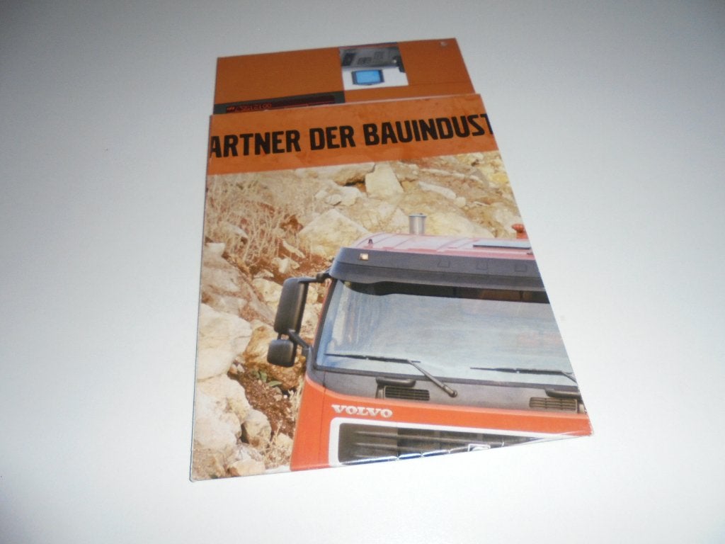 brochure Volvo Trucks bouwvoertuigen  2008, Ophalen of Verzenden, Nieuw, Volvo