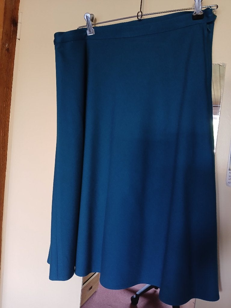 Very Cherry rok blauw L, Blauw, Maat 42/44 (L), Ophalen of Verzenden, Zo goed als nieuw