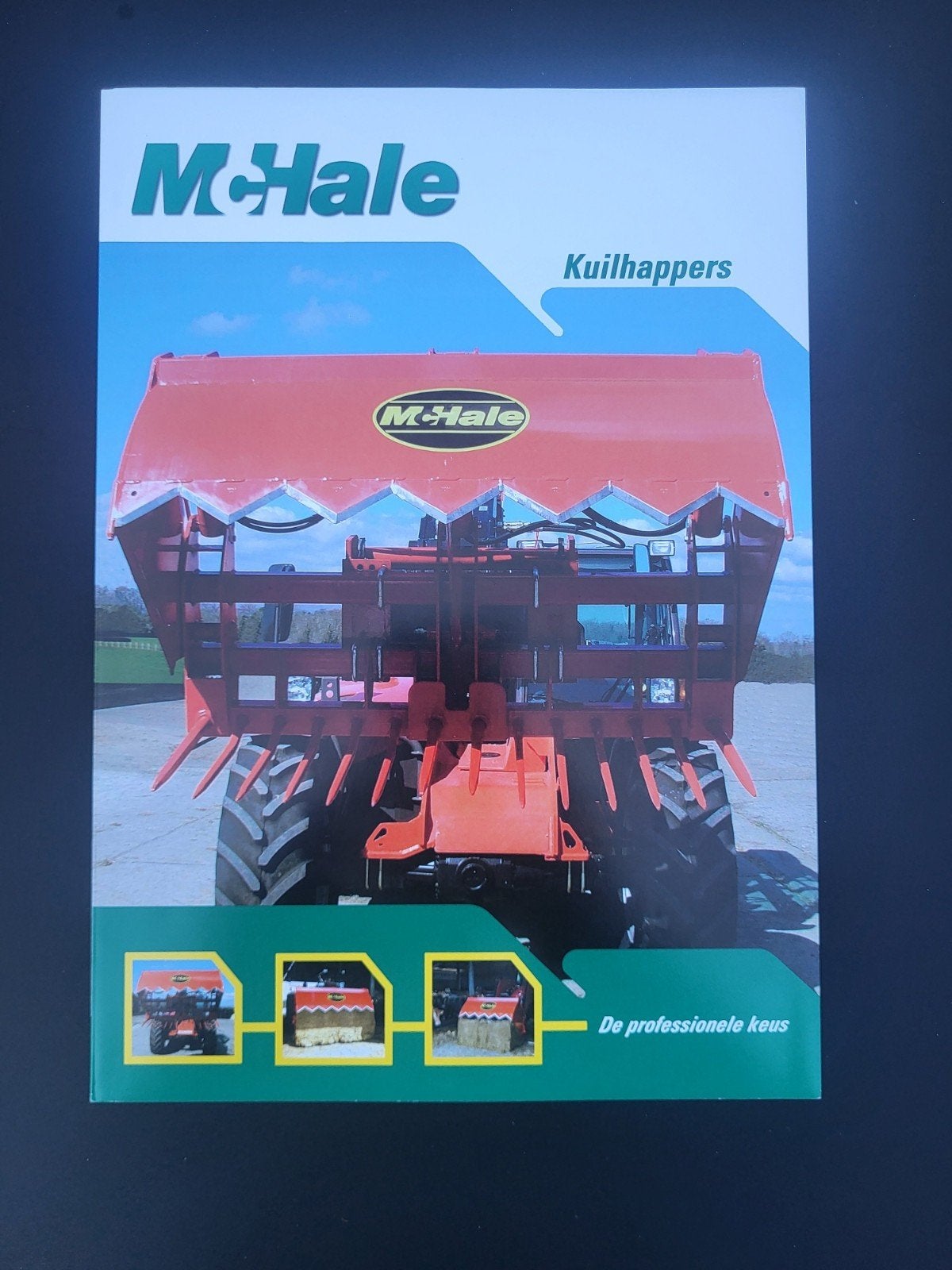 tractor folder McHale kuilhappers, Ophalen of Verzenden, Zo goed als nieuw