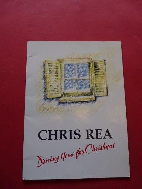 Tourbook Chris Rea – Driving Home for Christmas 1983, Ophalen of Verzenden, Gebruikt, Boek, Tijdschrift of Artikel