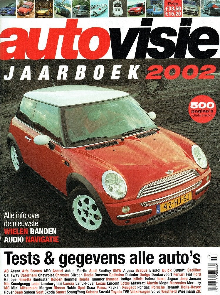 Autovisie Jaarboek 2002, Verzenden, Gelezen, Algemeen