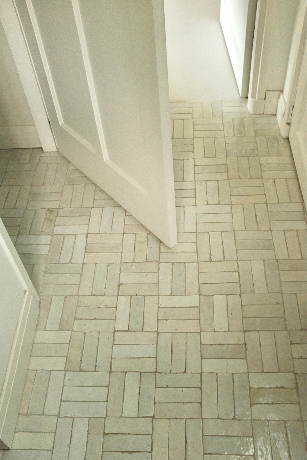 7 dozen Bejmat Blanc Marokkaanse tegels (+-4m2) - Nieuwstaat, Ophalen, Keramiek, Nieuw, Minder dan 20 cm