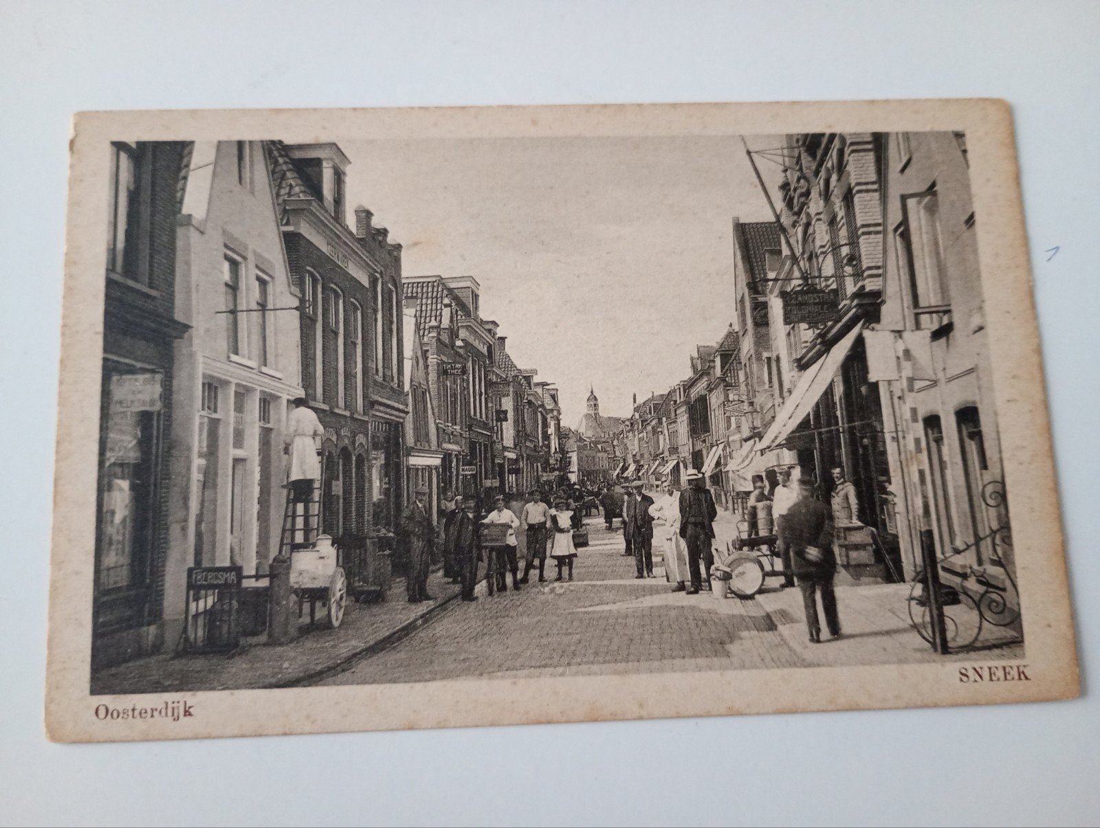 Sneek Oosterdijk, Verzamelen, Ophalen of Verzenden, Voor 1920, Ongelopen, Friesland