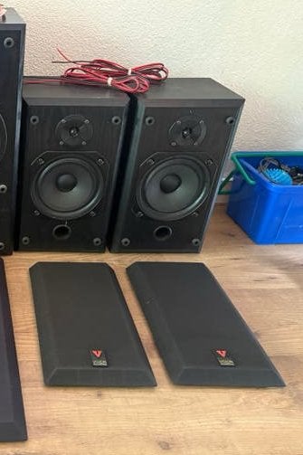 B&W Vision DS1 boekenplank luidsprekers, izgs., Ophalen, Zo goed als nieuw, Bowers & Wilkins (B&W)