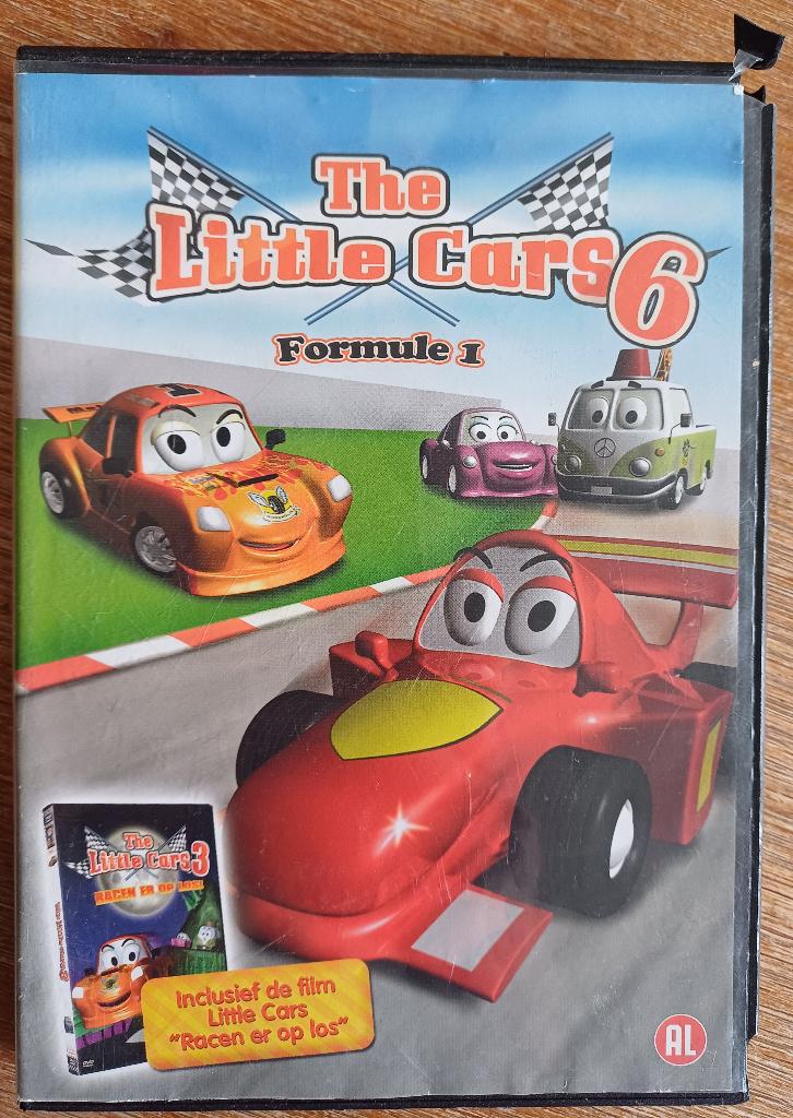2+1 GRATIS! DVD The Little Cars 6 - Formule 1, Gebruikt, Tekenfilm, Ophalen of Verzenden, Alle leeftijden