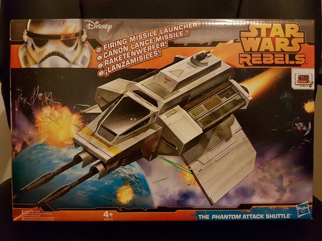 Star Wars Rebels The Phantom Attack Shuttle, Verzamelen, Star Wars, Ophalen of Verzenden, Nieuw, Actiefiguurtje