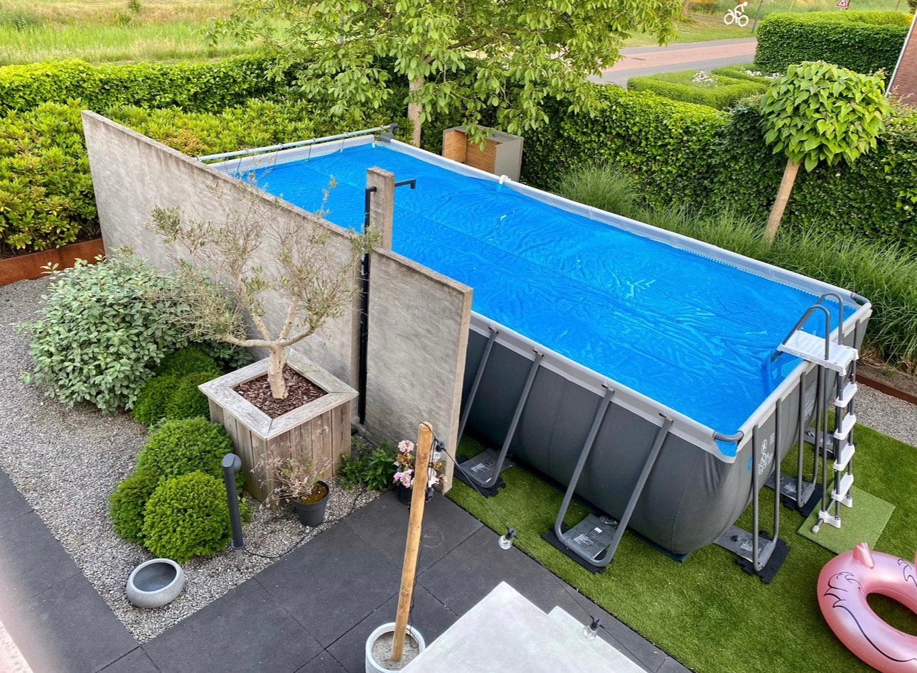 Zwembad Intex Ultra XR2 afmetingen 732x366x132, 300 cm of meer, Zo goed als nieuw, Rechthoekig, Ophalen