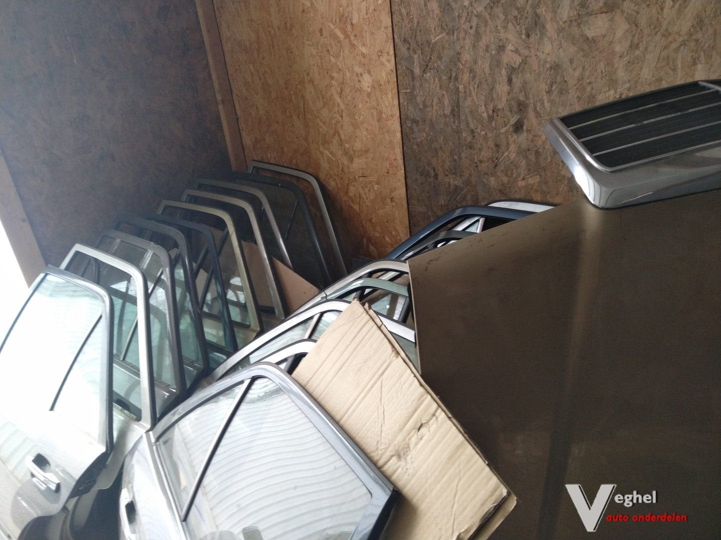 dieverse Mercedes plaat werk W124 w201, Gebruikt, -, Ophalen of Verzenden, Achter