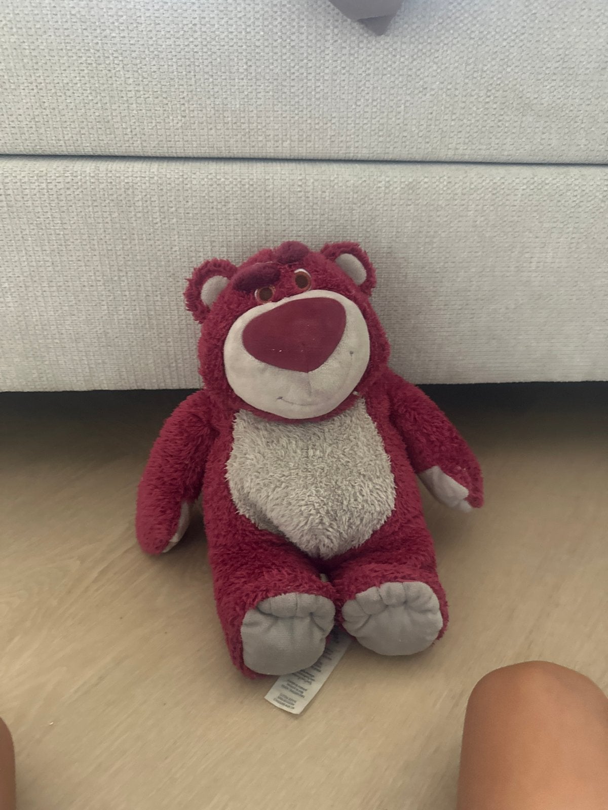 Lotso knuffelbeer - Toy Story Disney, Gebruikt, Disney, Beer, Ophalen of Verzenden