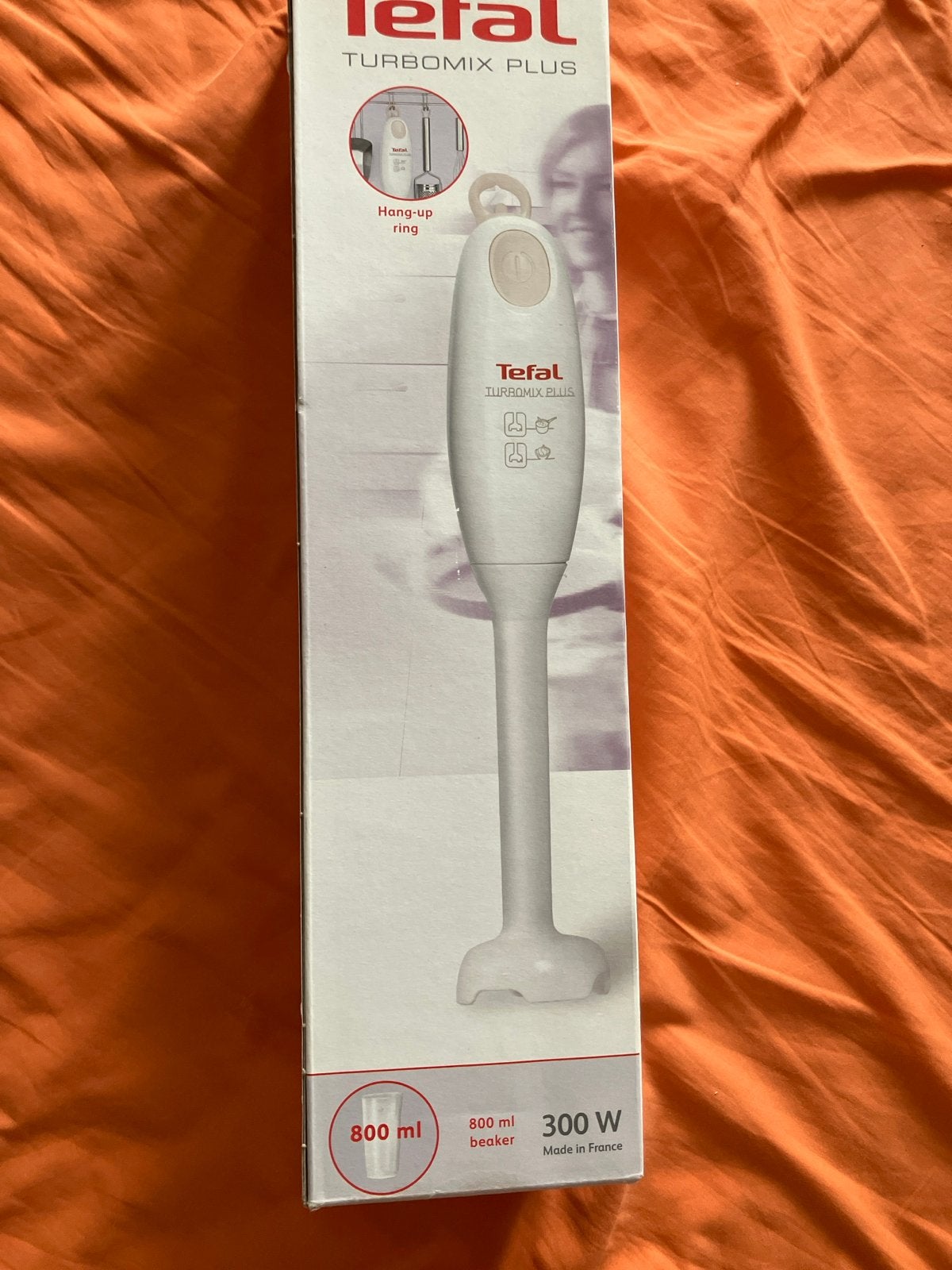 Tefal Turbomix Plus Staafmixer 300W met maatbeker, Ophalen of Verzenden, Nieuw, Blender