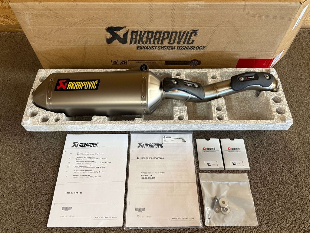 Akrapovic uitlaat KTM 790 890 Adventure 890 SMT Norden 901, Verzenden, KTM, Stallhofnerstraße 3, Betriebsgebiet Süd, Mattighofen, Oberösterreich, 5230, AT