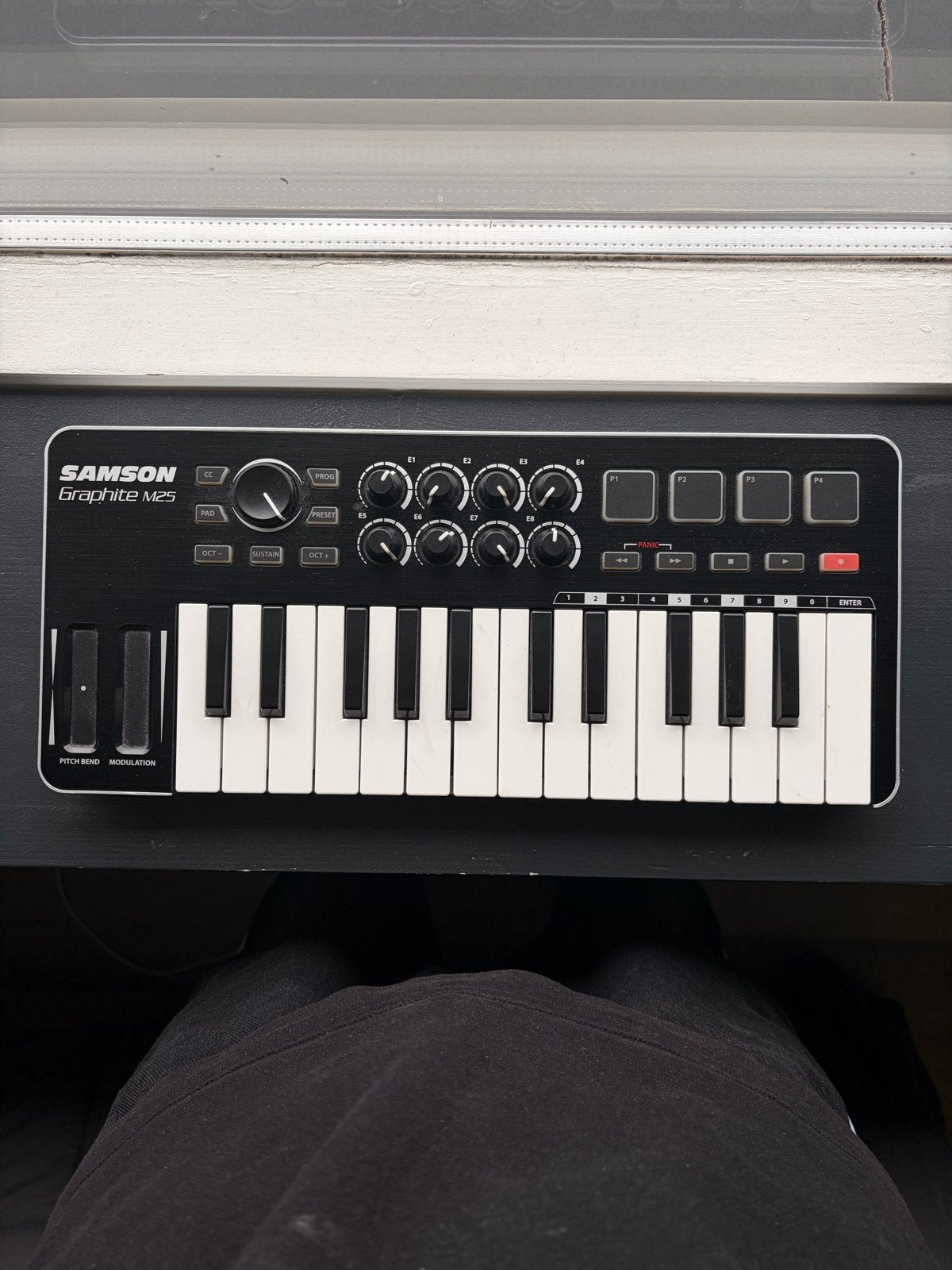 Samson Graphite M25 MIDI Controller - Zo goed als nieuw, Overige merken, Zo goed als nieuw, Met midi-aansluiting, Overige aantallen