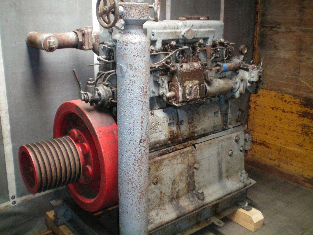 ABC 4RQ stationaire motor, Doe-het-zelf en Verbouw, Ophalen, Gebruikt, Dieselmotor, Minder dan 1400 rpm