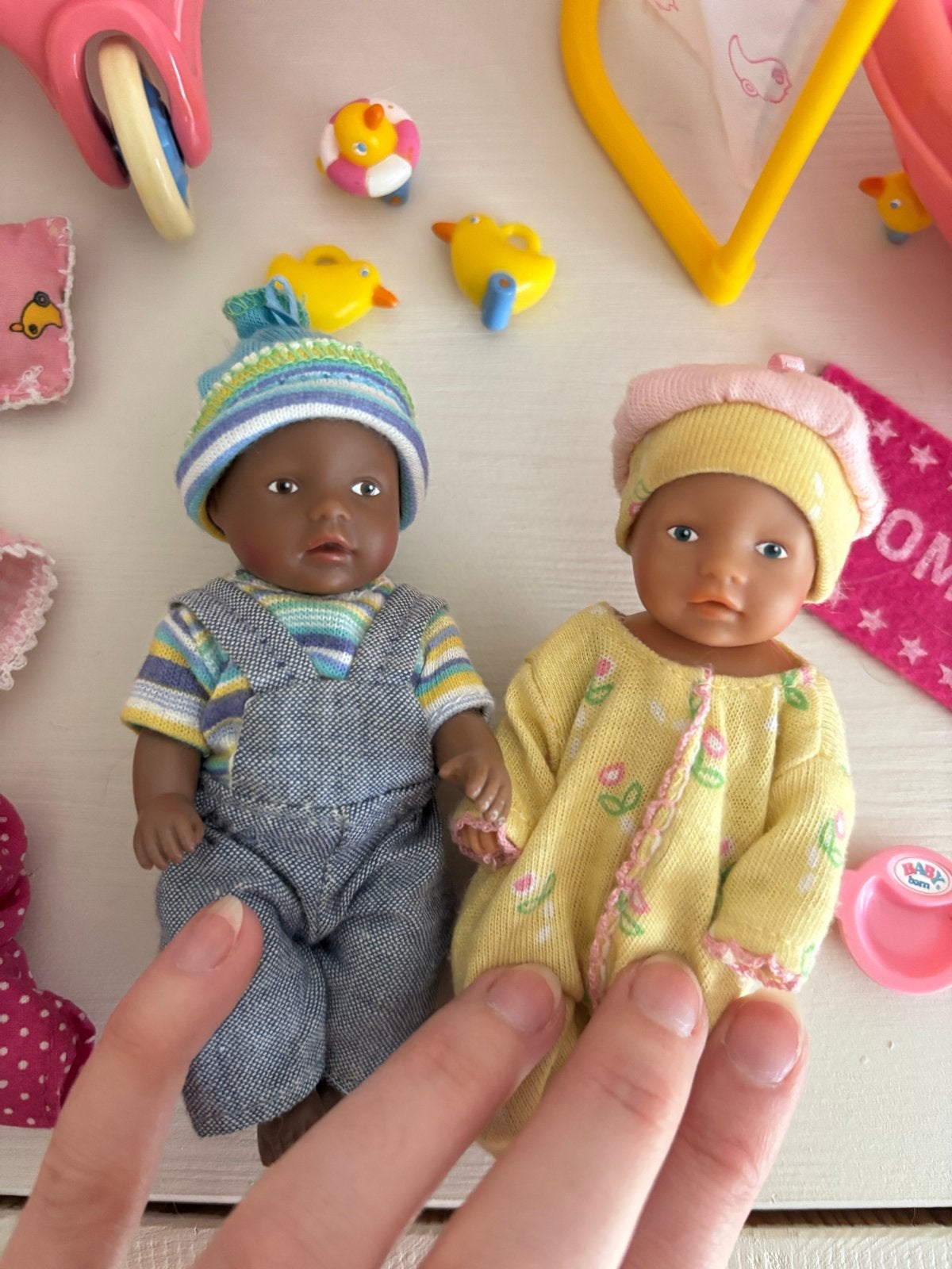 Babyborn Mini World set (poppen en accessoires), Ophalen of Verzenden, Zo goed als nieuw, Babypop