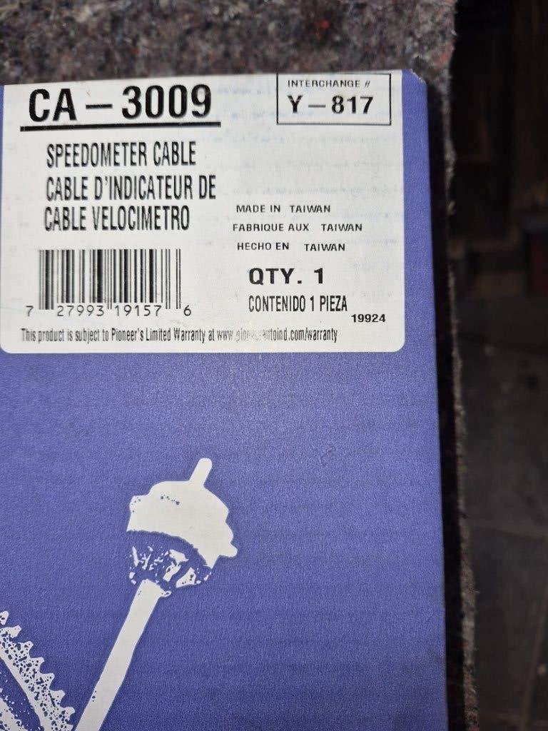 USA Cars Snelheids \ toerenteller meter kabel, Ophalen of Verzenden, Nieuw, Chevrolet