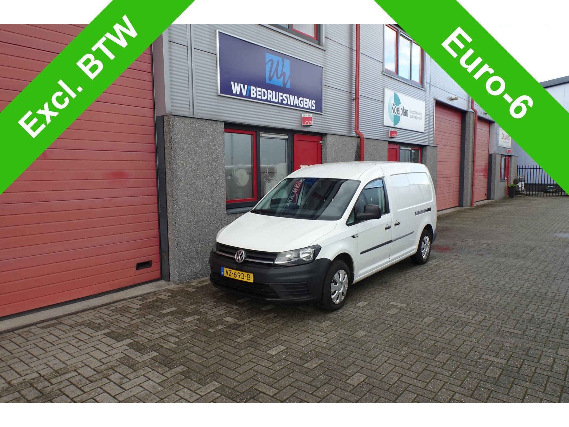 Volkswagen Caddy 2.0 TDI L2H1 BMT Maxi Trendline 2 x schuifd, Auto's, Voorwielaandrijving, Dealer onderhouden, Stof, Gebruikt