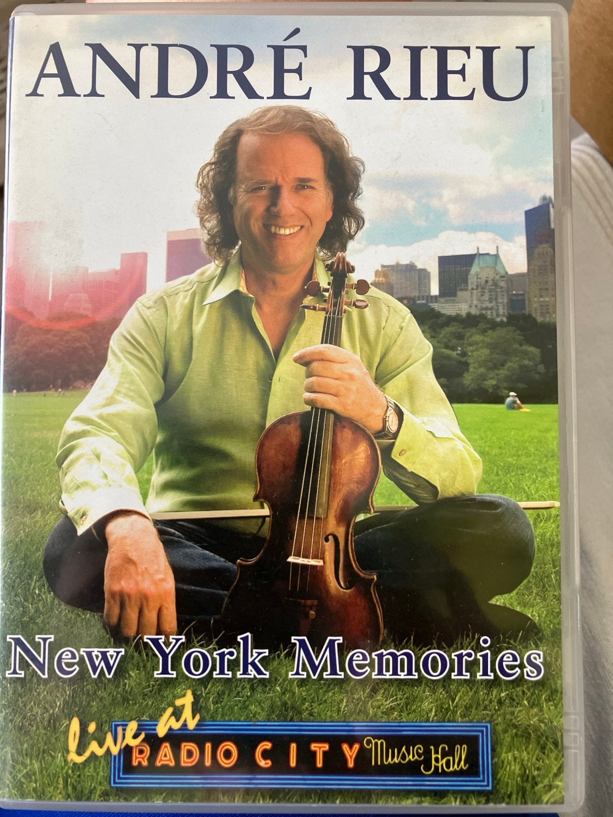 André Rieu - New York Memories Live at Radio City Music Hall, Alle leeftijden, Ophalen of Verzenden, Gebruikt, Concert