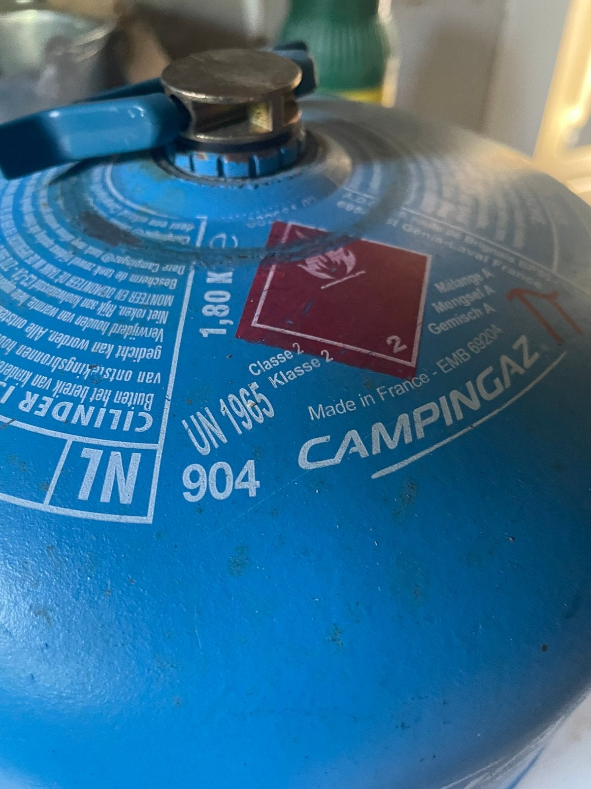 Campingaz 904. Bijna leeg, Ophalen, Zo goed als nieuw
