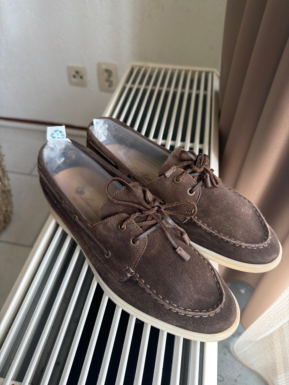 Loro Piana Loafers Maat 41 - Zo Goed als Nieuw, Bruin, Zo goed als nieuw, Loafers, Ophalen