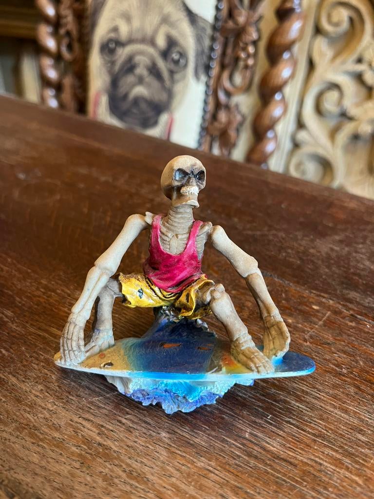 Surfer skull beeld, Ophalen of Verzenden, Nieuw, Fantasy