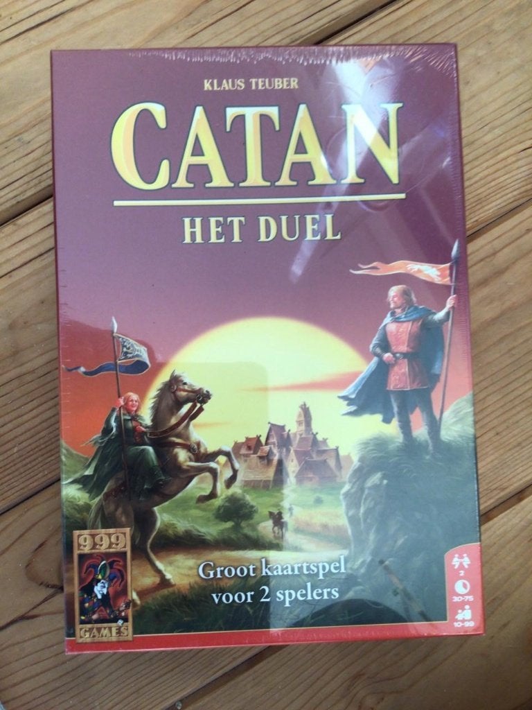 Catan - Het Duel, Hobby en Vrije tijd, Gezelschapsspellen | Kaartspellen, Ophalen of Verzenden, Nieuw, 999 Games