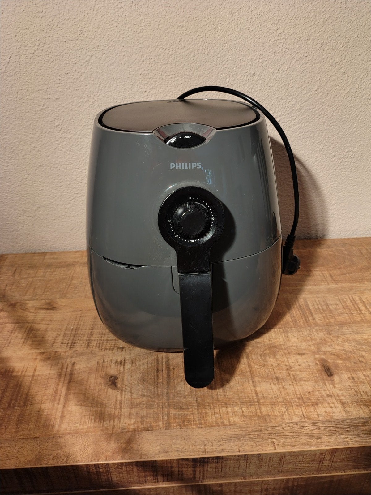 Philips Airfryer - Grijs - Zo goed als nieuw, Ophalen, Zo goed als nieuw, Airfryer, Minder dan 750 gram