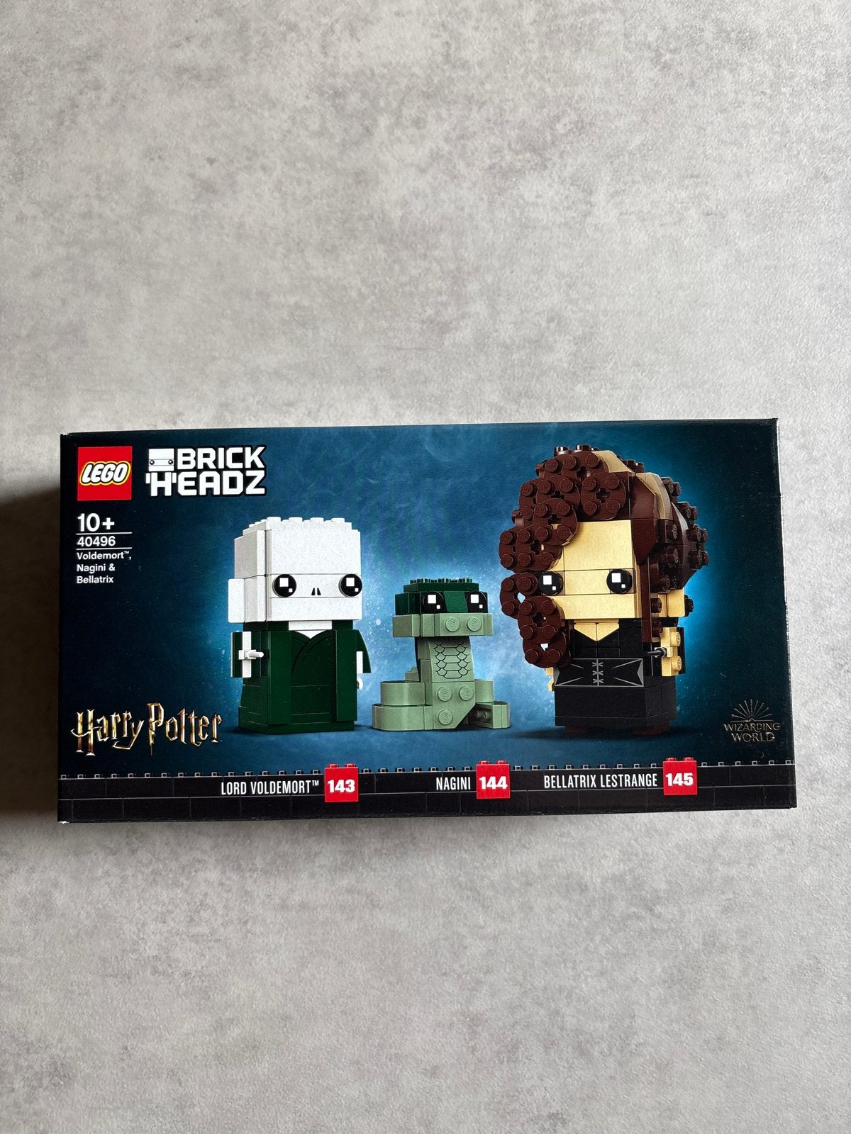 LEGO BrickHeadz Harry Potter 40496 Voldemort Nagini Bellatri, Lego, Ophalen of Verzenden, Complete set, Ongeopend/sealed