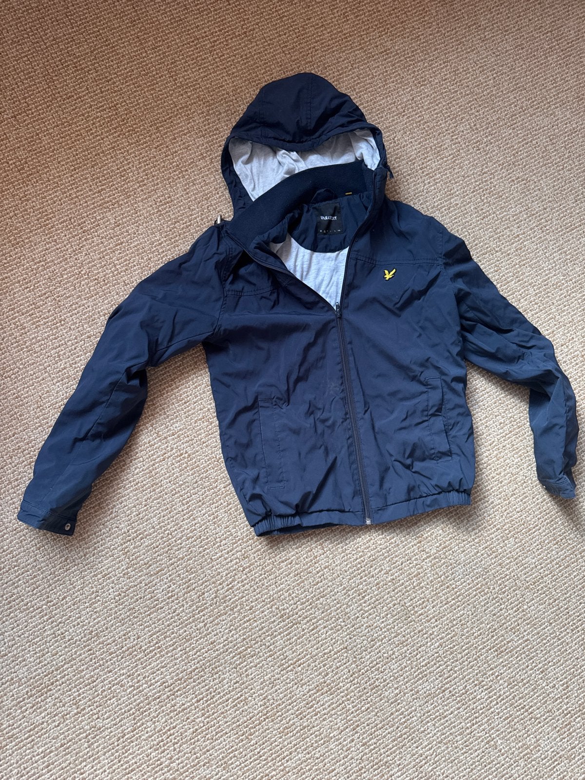 Lyle & Scott herenjas - Maat M, Kleding | Heren, Ophalen of Verzenden, Zo goed als nieuw, Maat 48/50 (M), Blauw