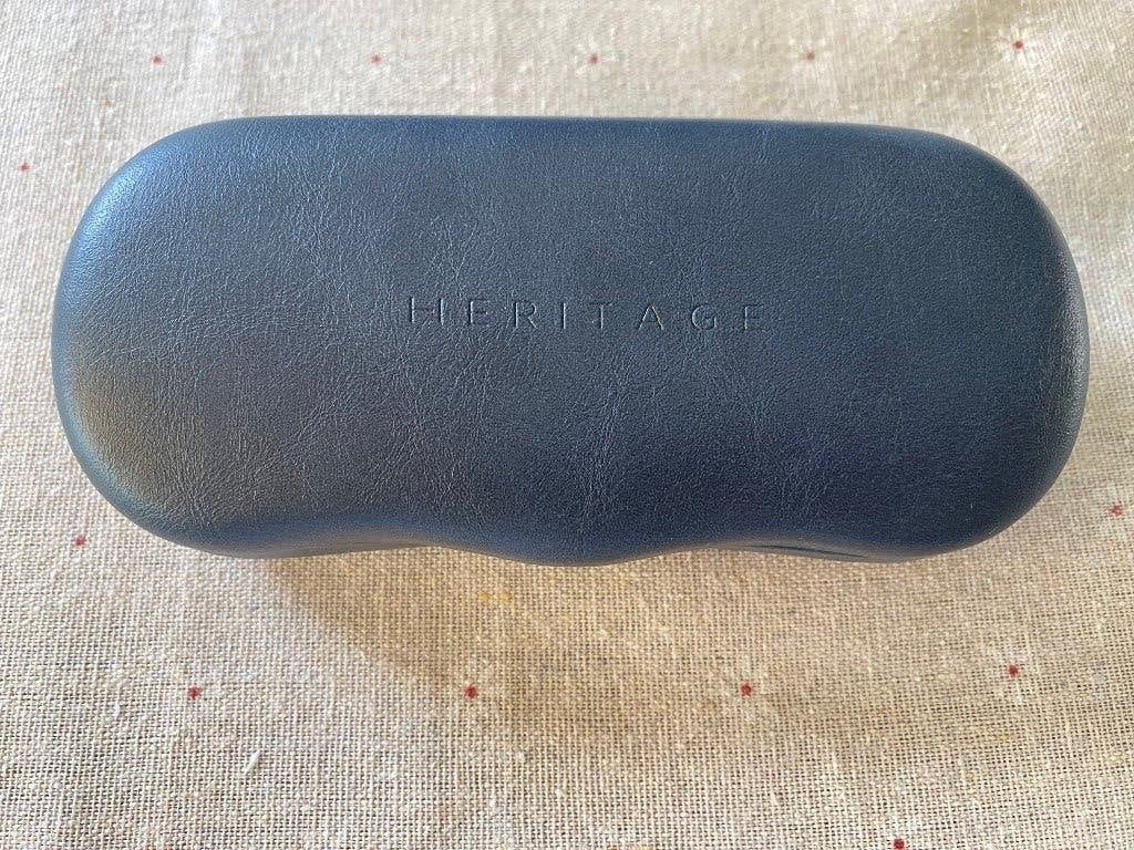Heritage brillenetui, Verzenden, Nieuw, Blauw, Overige merken