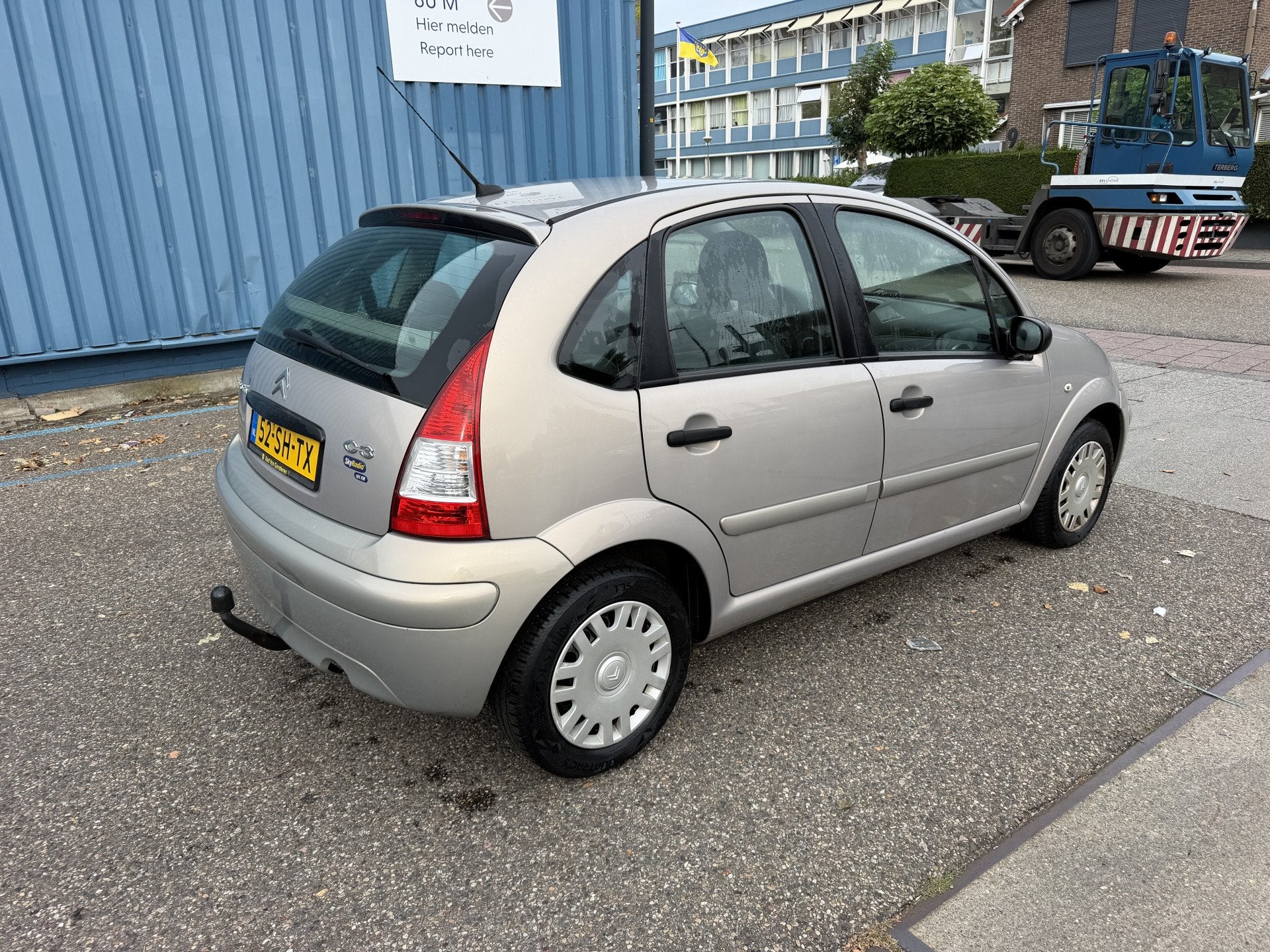Citroën C3 1.4i Sky Radio Inruilauto’s tegen vaste prijze, Voorwielaandrijving, 989 kg, Beige, Bedrijf