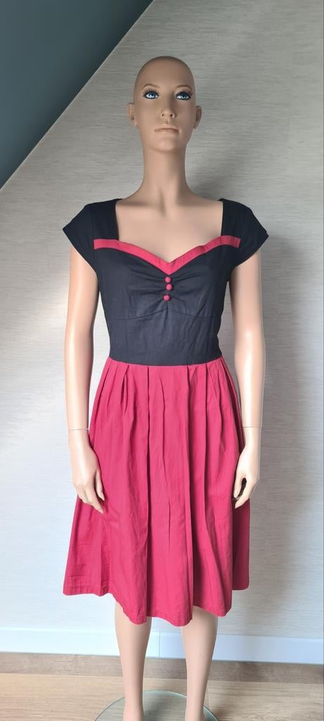Lindy Bop Retro/Vintage Dress, Kleding | Dames, Maat 46/48 (XL) of groter, Ophalen of Verzenden, Zo goed als nieuw, Knielengte