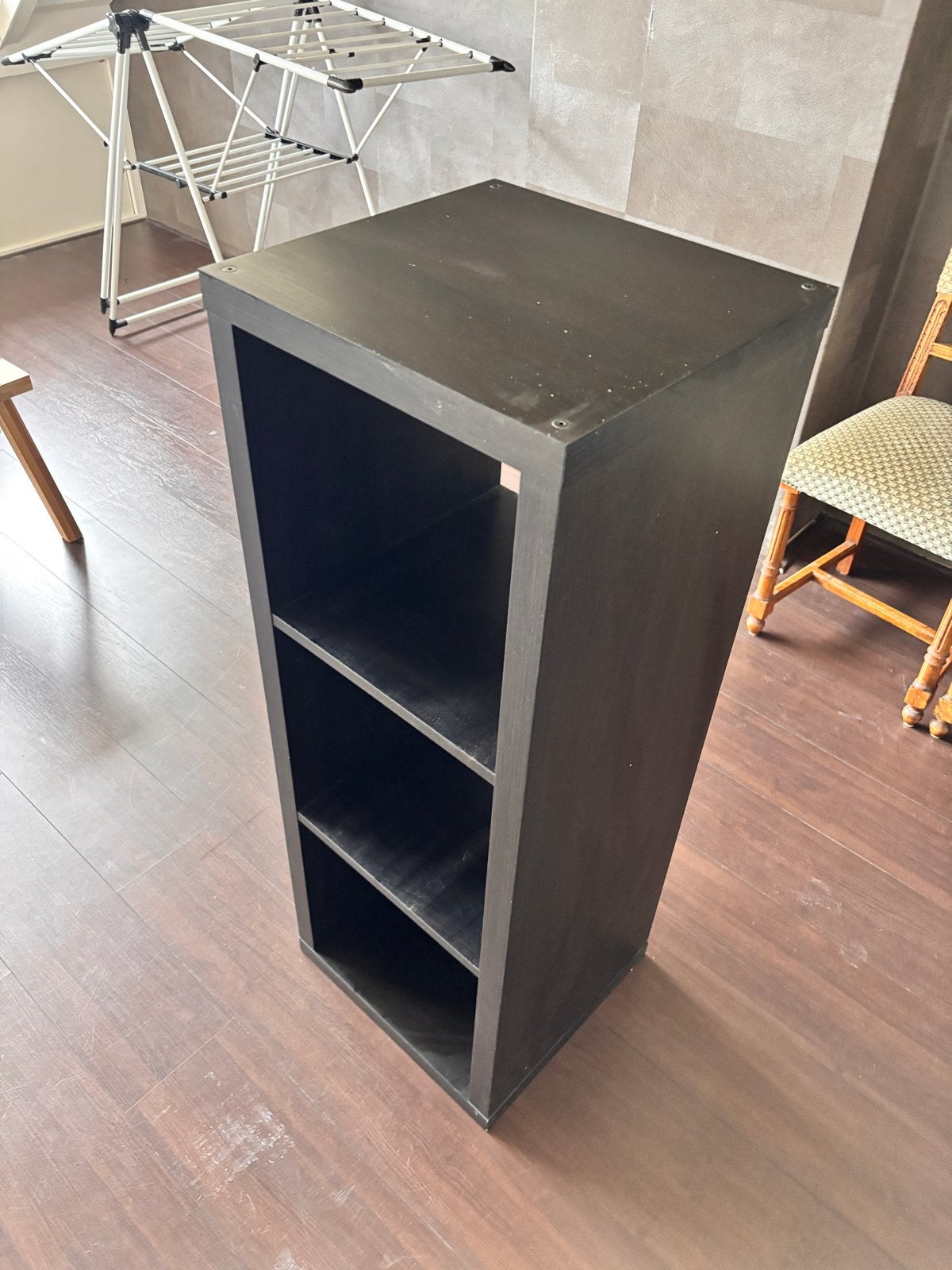 Kalax IKEA kast - Zwartbruin, Huis en Inrichting, Ophalen, Met plank(en), Minder dan 50 cm, Gebruikt