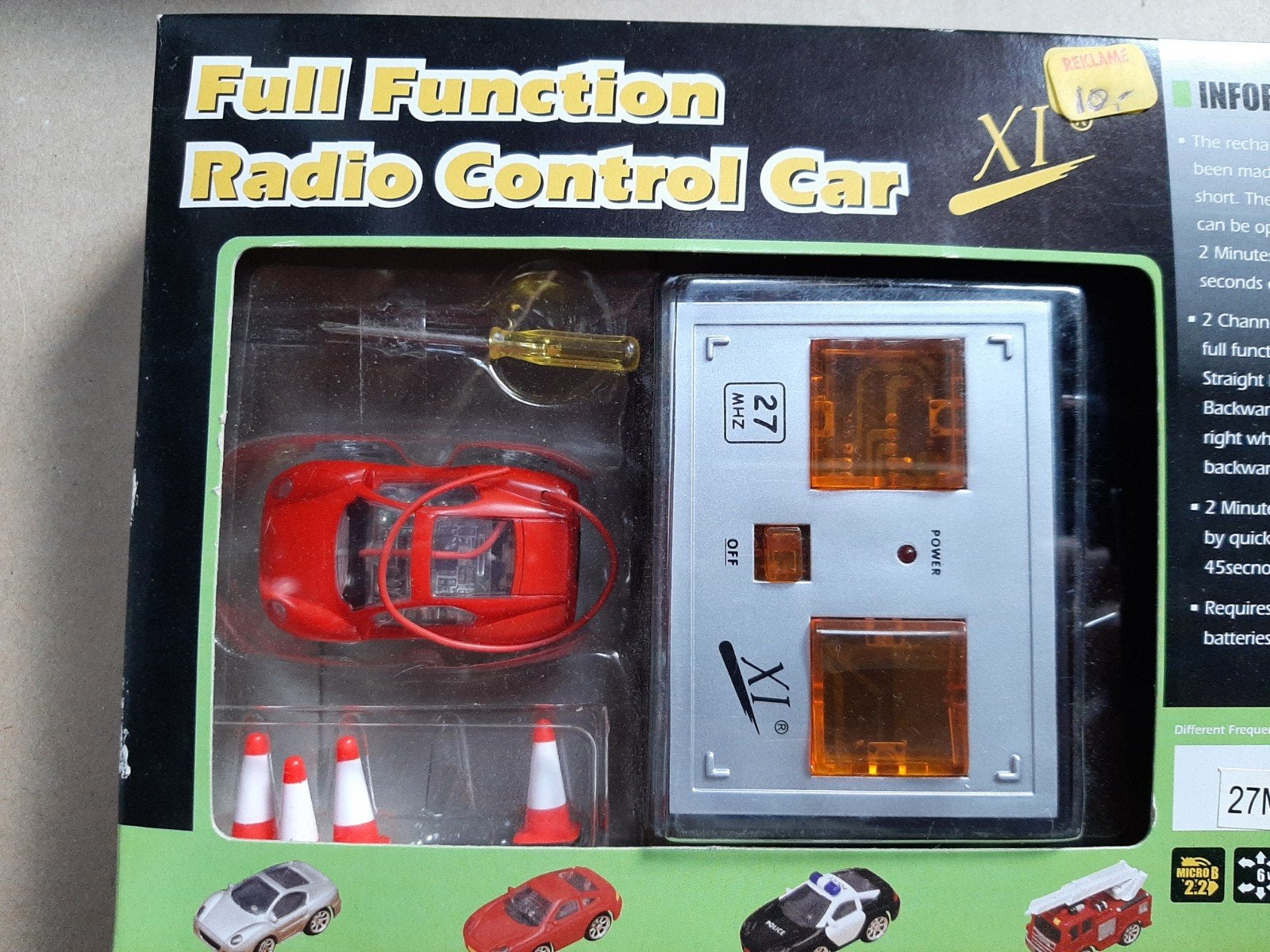 Full Function Radio Control Car - Mini RC Auto, Elektro, Nieuw, Ophalen of Verzenden, Auto onroad