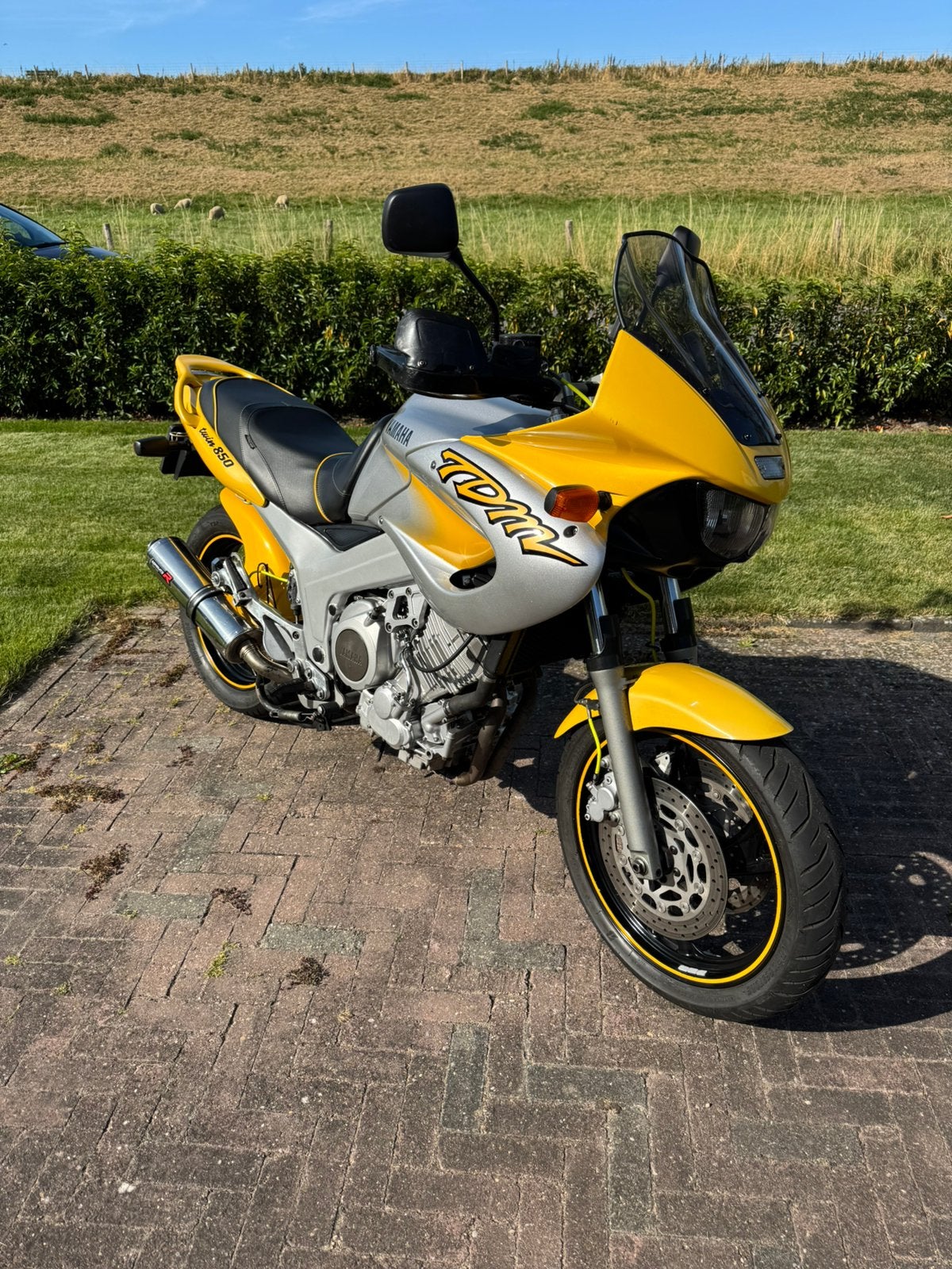 Yamaha tdm 850 4tx met nieuwe progressieve Wilburs veren, Particulier, Toermotor