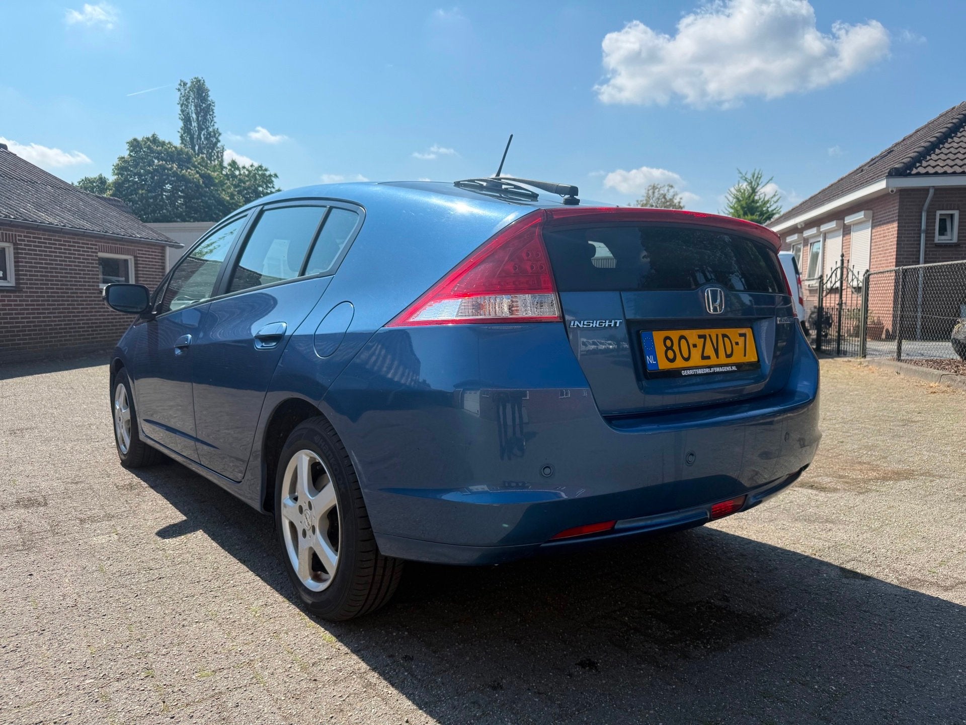 Honda Insight 1.3 Elegance, Auto's, Honda, Euro 5, Gebruikt, 4 cilinders, Blauw