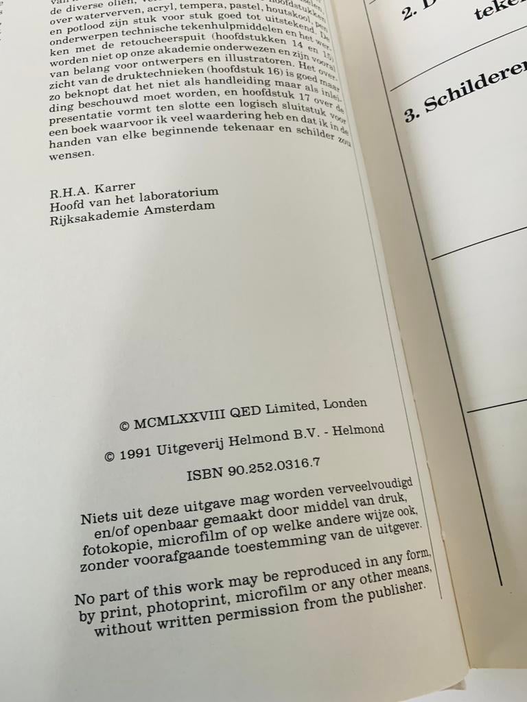 Tekenen en Schilderen: Handboek Technieken & Materialen, Ophalen of Verzenden, Gebruikt, Overige typen