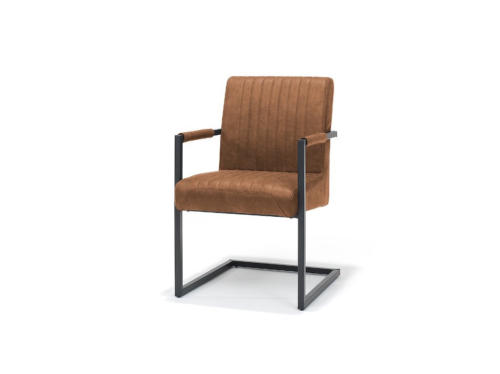 Eetkamerstoel/bank  JEEP Micro Leder Cognac extra korting