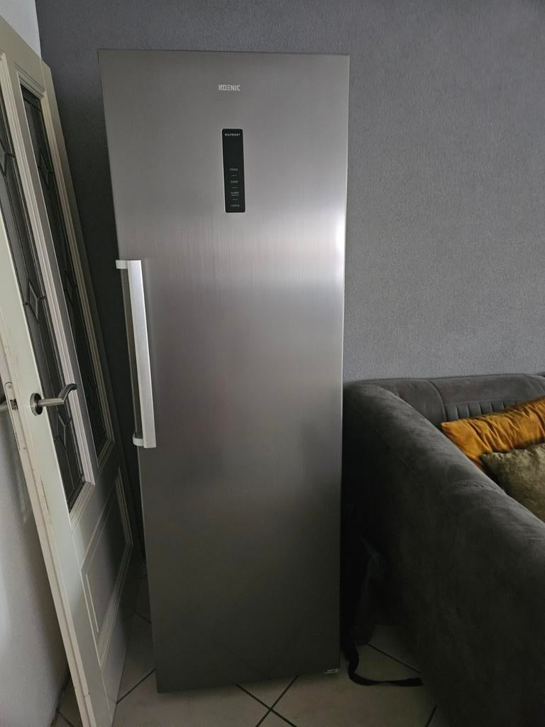 Koenic Koelkast - RVS Look - Zonder Vriesvak, 200 liter of meer, 60 cm of meer, Zonder vriesvak, Gebruikt