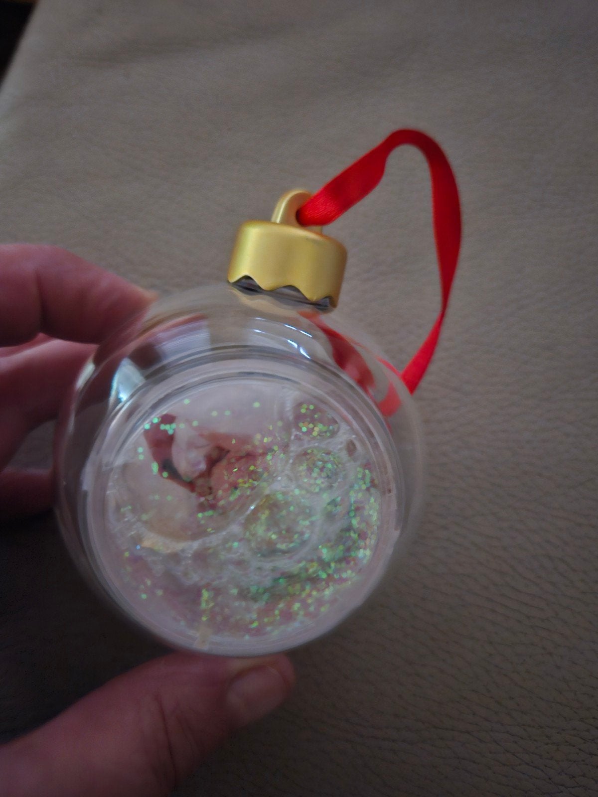 Kerstbal voor foto, Diversen, Kerst, Ophalen of Verzenden, Nieuw