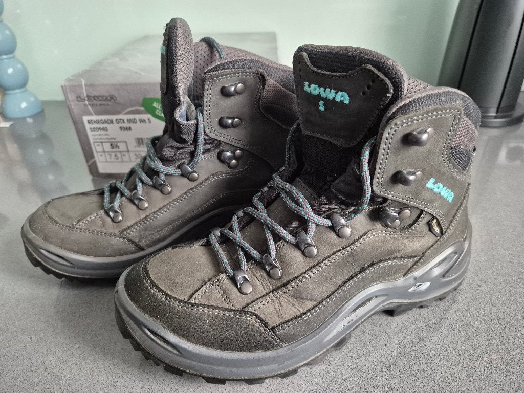 Lowa Renegate GTX Mid Ws S bergschoenen mt 39 extra zool, Ophalen of Verzenden, Zo goed als nieuw, Schoenen