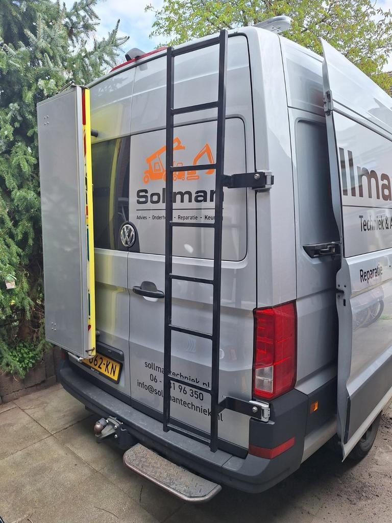 Trap voor achterop bestelwagen of camper vw crafter, Ophalen