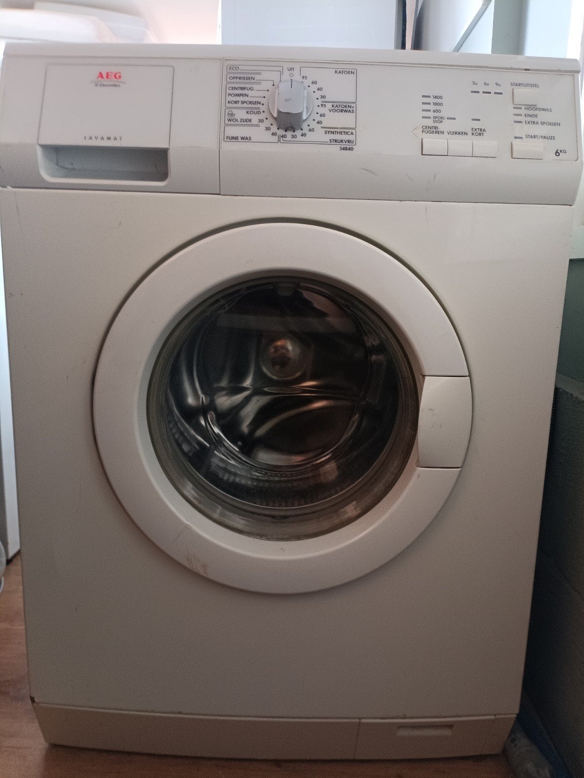 Aeg Lavamat 54840 wasmachine ( met garantie ), Witgoed en Apparatuur, Energieklasse A of zuiniger, Ophalen of Verzenden, Zo goed als nieuw