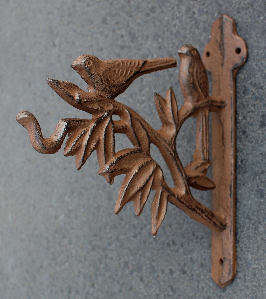 Decoratieve gietijzeren vogelhaak voor tuin/huis, Tuin en Terras, Euregioweg 225 Enschede, Info@esschertdesign.nl, Nieuw, Ophalen of Verzenden