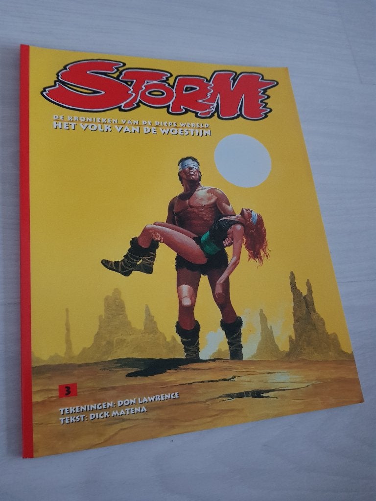 Storm, Gelezen, Eén stripboek, Ophalen of Verzenden, Don Lawrence