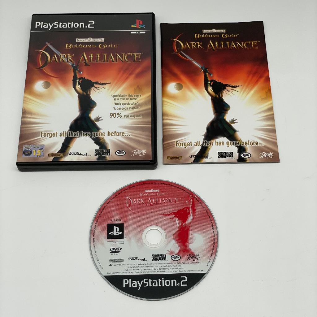 Baldur's Gate: Dark Alliance Ps2, Spelcomputers en Games, Games | Sony PlayStation 2, Zo goed als nieuw, Role Playing Game (Rpg)