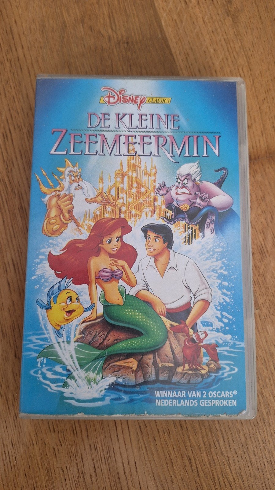 De Kleine Zeemeermin VHS - Disney Classic, Gebruikt, Alle leeftijden, Kinderfilm, VHS