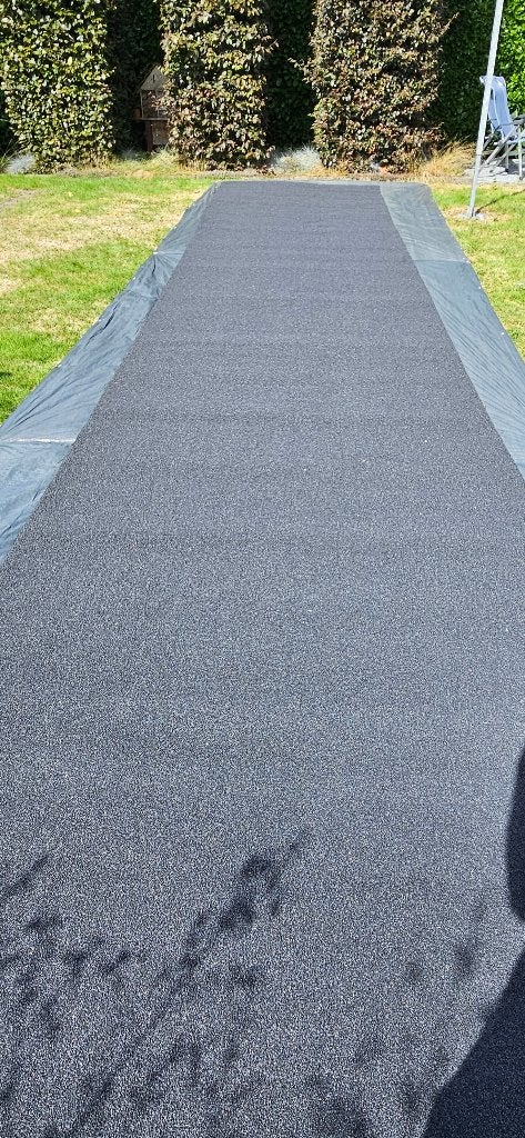 Kunstgras Sprinttrack Antraciet (10x2). Zijkant rafelt, Sport en Fitness, Ophalen, Info@monksports.nl, Monk Sports, Overige typen