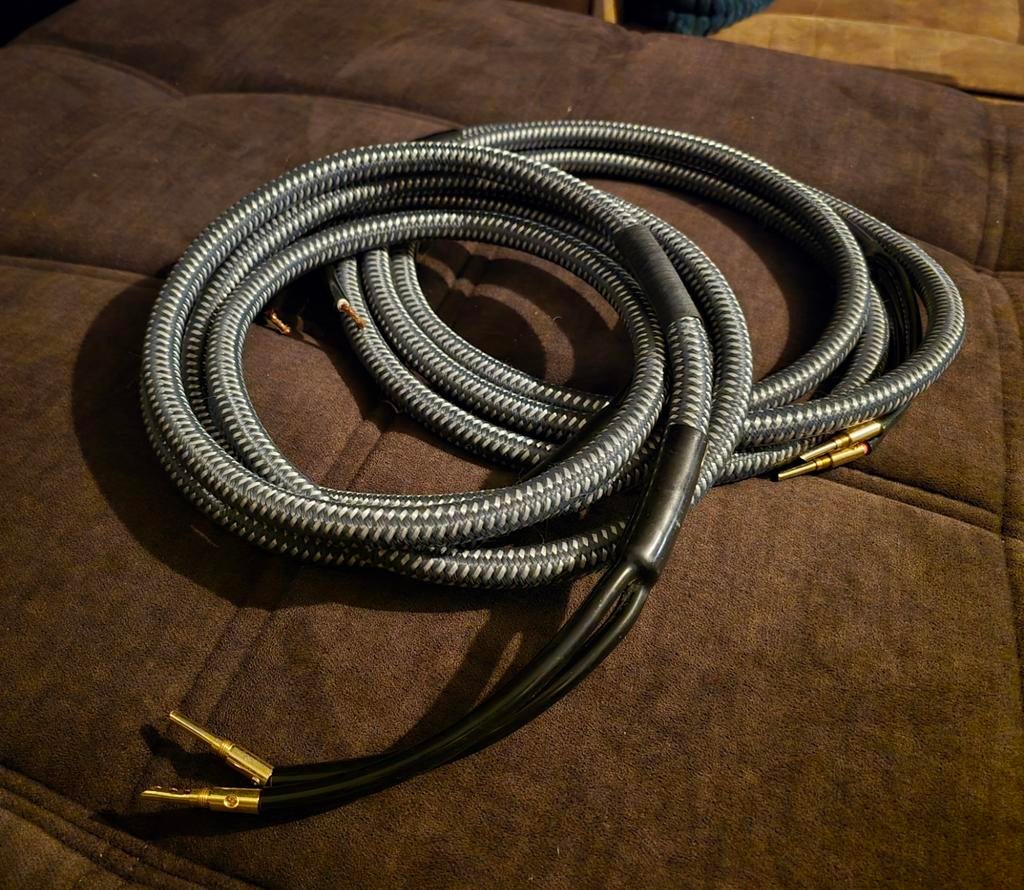 Goldkabel Edition Chorus single wire luidsprekerkabel 2m, Ophalen of Verzenden, Gebruikt, 2 tot 5 meter, Luidsprekerkabel