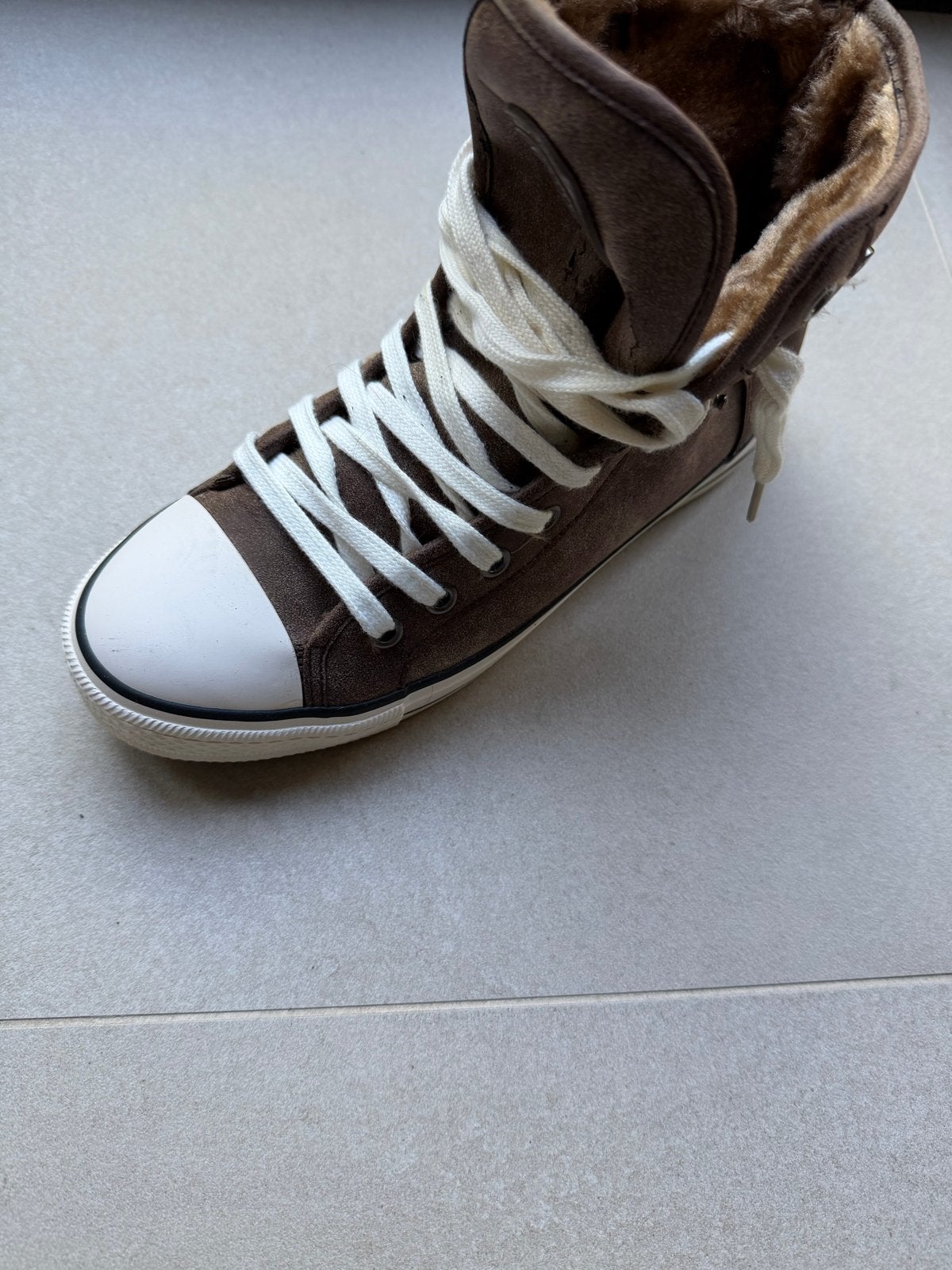 Super Cracks donkerbruine sneakers.  maat 37 valt ruim, Bruin, Nieuw, Ophalen of Verzenden, Sneakers of Gympen